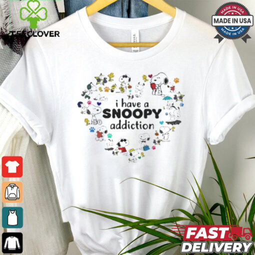 Official I Have A Snoopy Addiction Shirt