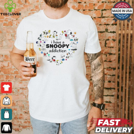 Official I Have A Snoopy Addiction Shirt