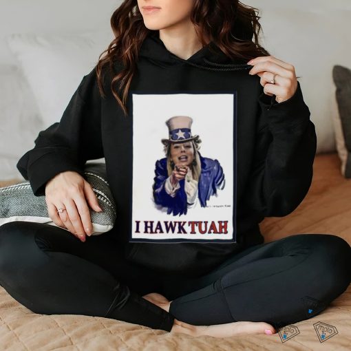 Official I Hawk Tuah 24 Posters T Shirt