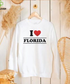 Official I Heart Florida Support Prayer Strong Florida T Shirt