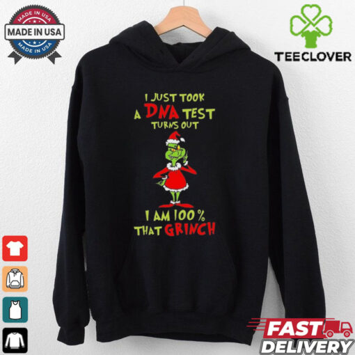 Official I Just Took A DNA Test I’m 100_ That Grinch Merry Christmas 2024 Shirt