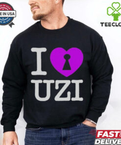 Official I Lock Heart Uzi Shirt
