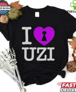 Official I Lock Heart Uzi Shirt