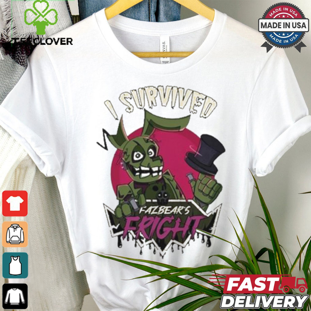 Official I Survived Fazbear’s Fright T shirt Official I Survived Fazbear’s Fright T shirt