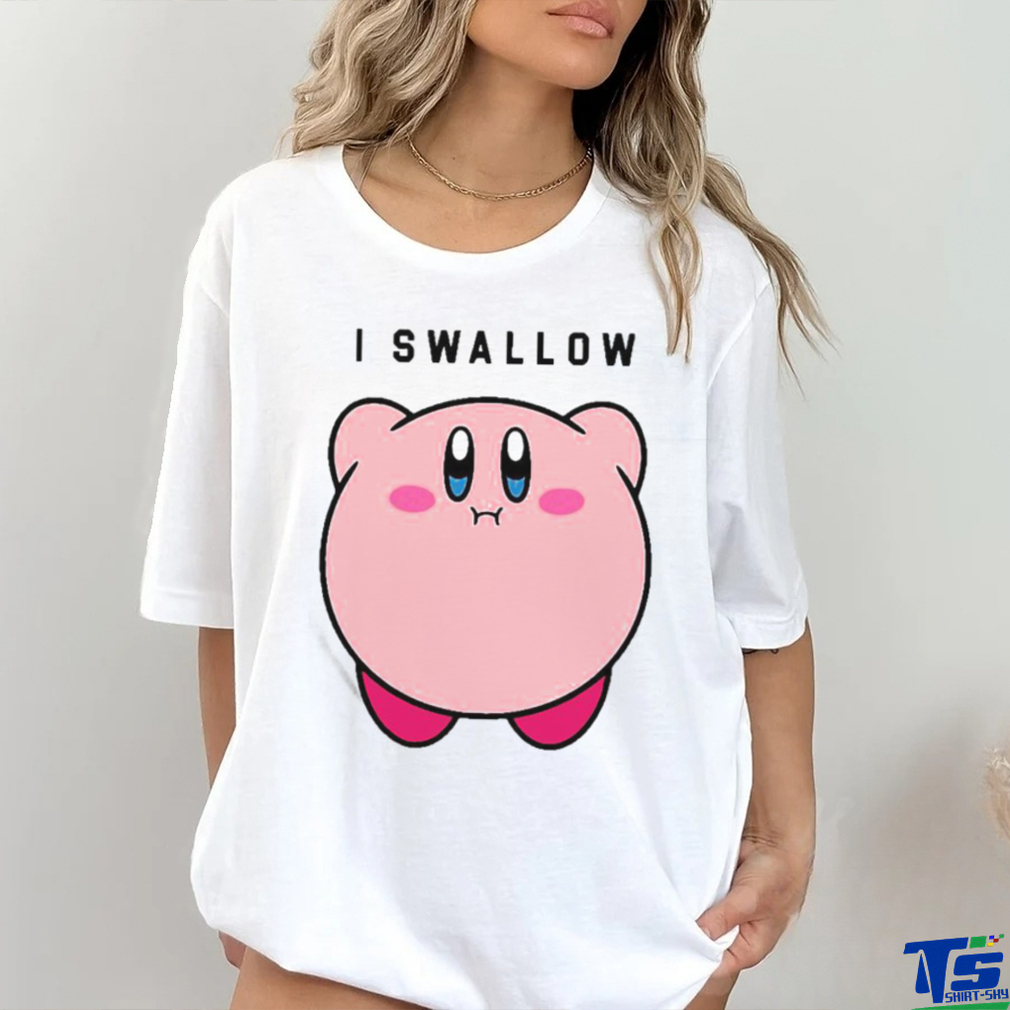 Official I Swallow Kirby Shirt Official I Swallow Kirby Shirt