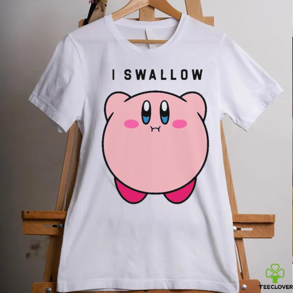 Official I Swallow Kirby Shirt Official I Swallow Kirby Shirt