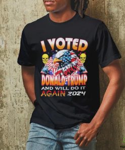 Official I Voted Donald Trump And Will Do It Shirt