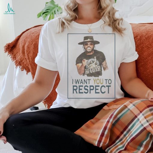 Official I Want You To Respect Bryan Keith Shirt