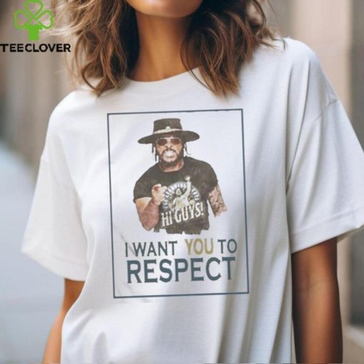 Official I Want You To Respect Bryan Keith Shirt