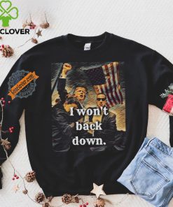 Official I Won’t Back Down Trump Classic T Shirt 3 Official I Won’t Back Down Trump Classic T Shirt