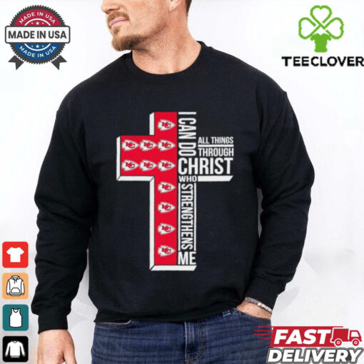 Official I can do Christ who strengthens me all thing through Kansas City Chiefs shirt