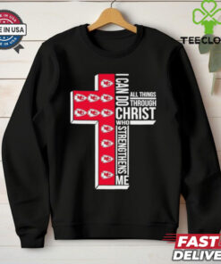 Official I can do Christ who strengthens me all thing through Kansas City Chiefs shirt