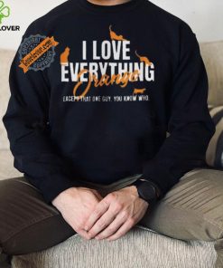 Official I love orange anti Trump kamala harris 2024 vote blue 2024 shirt