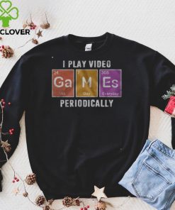 Official I play video games periodically shirt hoodie, sweater