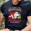 Official I want a Hippopotamus for Christmas #Teacher Crew hoodie, sweater, longsleeve, shirt v-neck, t-shirt