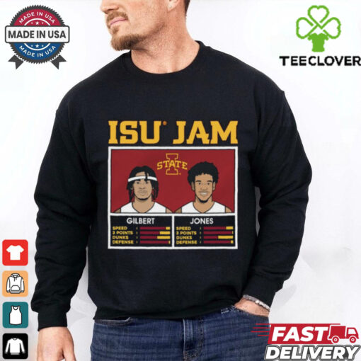 Official ISU Jam – Keshon Gilbert and Curtis Jones Iowa State Cyclones t shirt