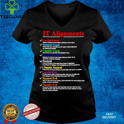 Official IT Alignments hoodie, sweater, longsleeve, shirt v-neck, t-shirt hoodie, sweater