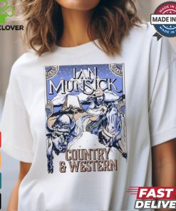 Official Ian munsick country and western T shirt