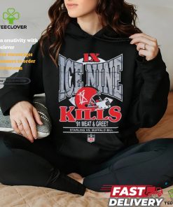 Official Ice Nine Kills IX ’91 Meat & Greet Starling Vs Buffalo Bill NFL T Shirts