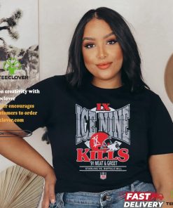 Official Ice Nine Kills IX ’91 Meat & Greet Starling Vs Buffalo Bill NFL T Shirts