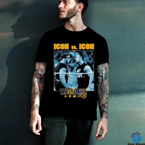 Official Icon Vs Icon The Rock Hulk Hogan Shirt