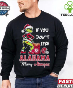 Official If You Don’t Like Alabama Crimson Tide Merry Kissmyass T Shirt