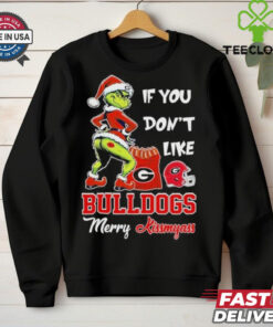 Official If You Don’t Like Georgia Bulldogs Merry Kissmyass T Shirt 1 Official If You Don’t Like Georgia Bulldogs Merry Kissmyass T Shirt