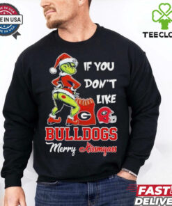 Official If You Don’t Like Georgia Bulldogs Merry Kissmyass T Shirt 3 Official If You Don’t Like Georgia Bulldogs Merry Kissmyass T Shirt