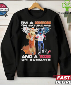Official I’m A Longhorn On Saturdays And A Texan On Sundays Shirt 3 Official I’m A Longhorn On Saturdays And A Texan On Sundays Shirt