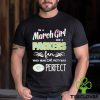 Official Im A April Girl And A New England Patriots Fan Which Means Im Pretty Much Perfect Shirt