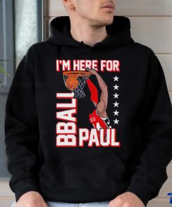 Official I’m Here For Bball Paul Shirt