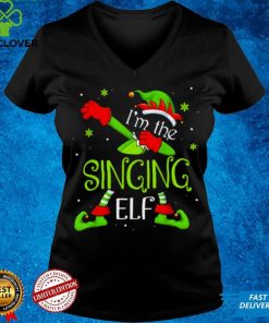 Official I’m The Singing Elf Dabbing Santa Shirt hoodie, sweater shirt