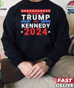 Official I’m Voting For Trump And Kennedy 2024 T Shirt