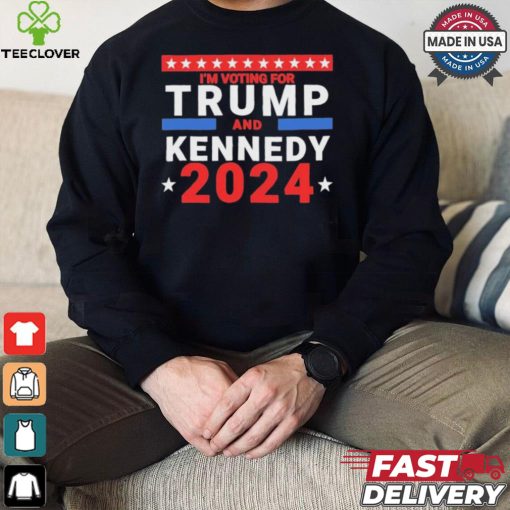 Official I’m Voting For Trump And Kennedy 2024 T Shirt