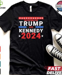 Official I’m Voting For Trump And Kennedy 2024 T Shirt