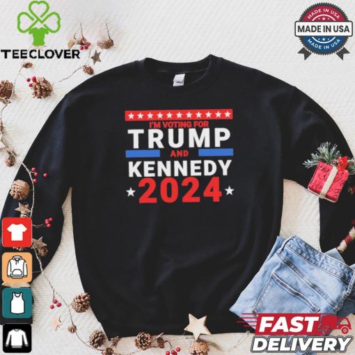 Official I’m Voting For Trump And Kennedy 2024 T Shirt