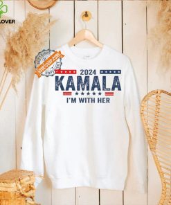 Official I’m With Her Kamala Vote For 2024 Harris T Shirt