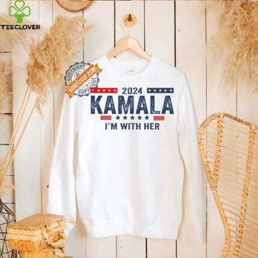 Official I’m With Her Kamala Vote For 2024 Harris T Shirt