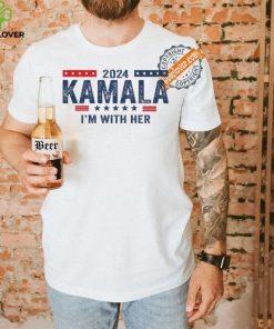 Official I’m With Her Kamala Vote For 2024 Harris T Shirt