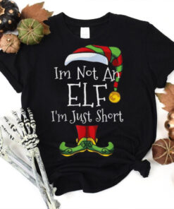 Official I’m not an elf I’m just short Christmas 2024 T shirt