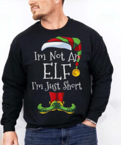 Official I’m not an elf I’m just short Christmas 2024 T shirt