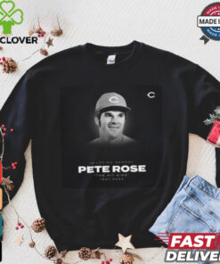 Official In Loving Memory Pete Rose The Hit King 1941 2024 Shirt