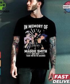 Official In Memory Of Maggie Smith 1934 2024 Thank You For The Memories T Shirt