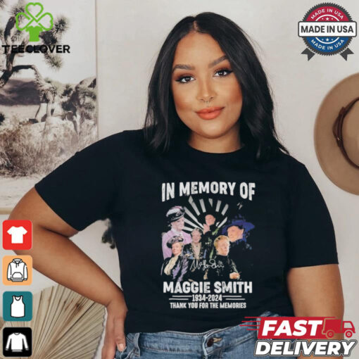 Official In Memory Of Maggie Smith 1934 2024 Thank You For The Memories T Shirt