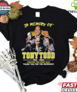 Official In Memory Of Tony Todd 1954 2024 Thank You For The Memories T Shirt