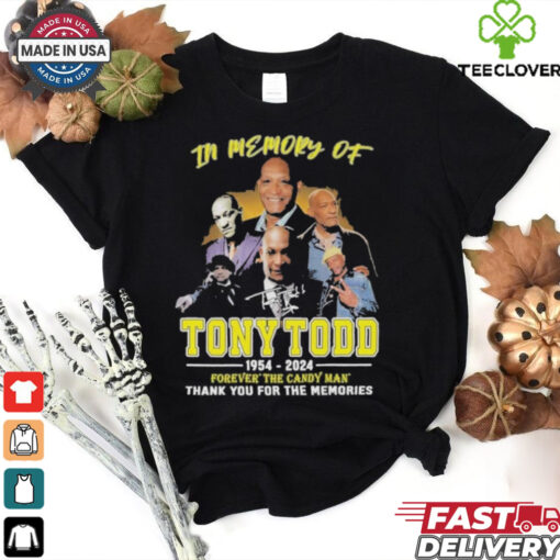 Official In Memory Of Tony Todd 1954 2024 Thank You For The Memories  T Shirt