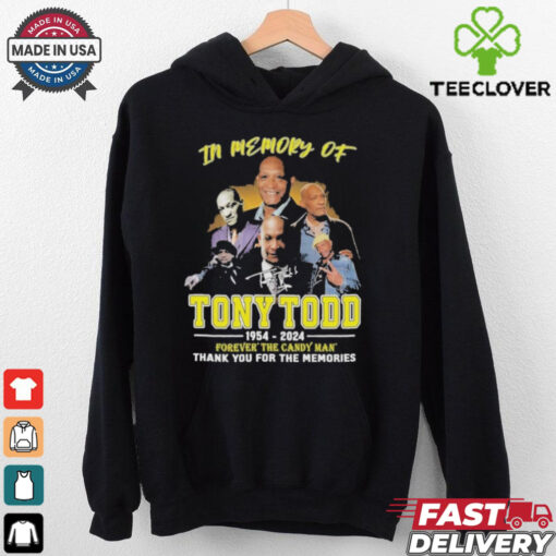Official In Memory Of Tony Todd 1954 2024 Thank You For The Memories  T Shirt