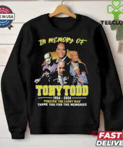 Official In Memory Of Tony Todd 1954 2024 Thank You For The Memories T Shirt