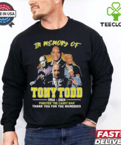 Official In Memory Of Tony Todd 1954 2024 Thank You For The Memories T Shirt
