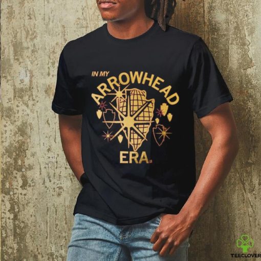 Official In My Arrowhead Era Gold Foil T Shirt